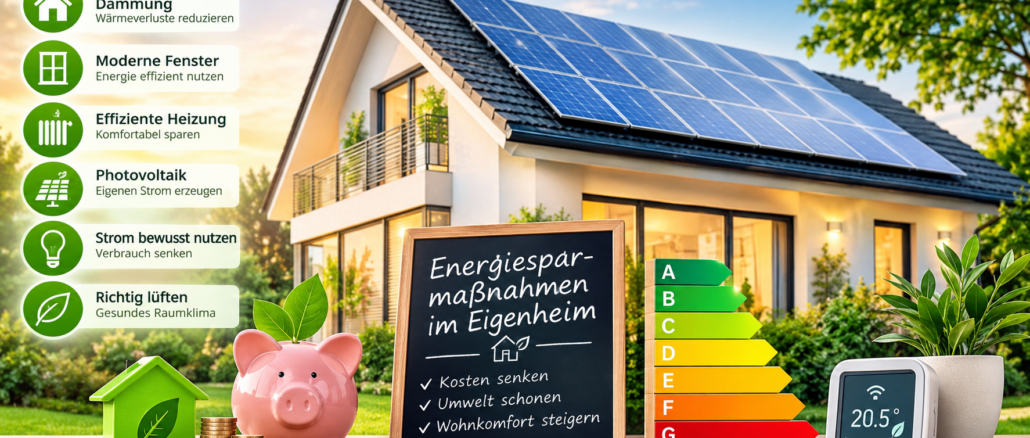 Energiesparmaßnahmen im Eigenheim