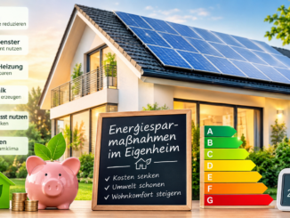 Energiesparmaßnahmen im Eigenheim