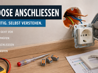 Steckdose anschließen