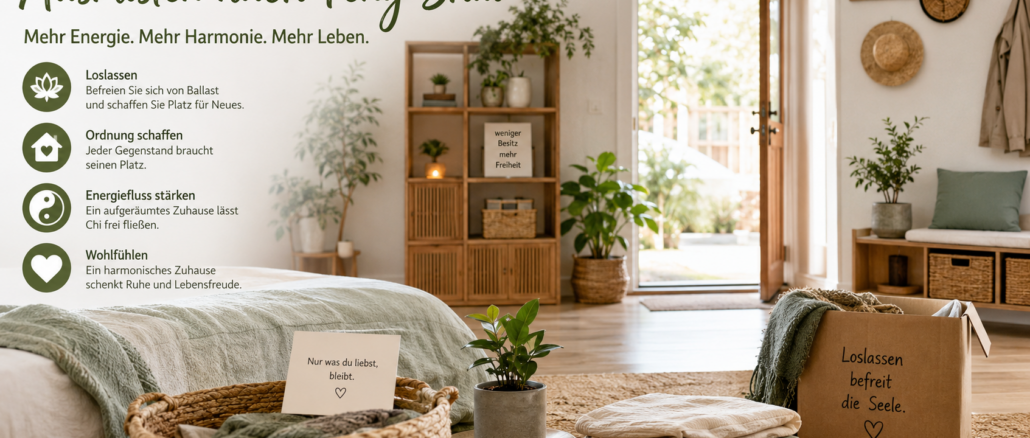 Ausmisten nach Feng Shui