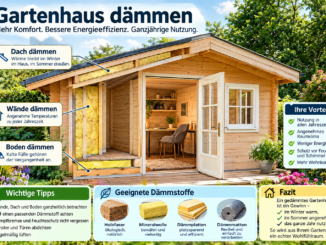 Gartenhaus dämmen